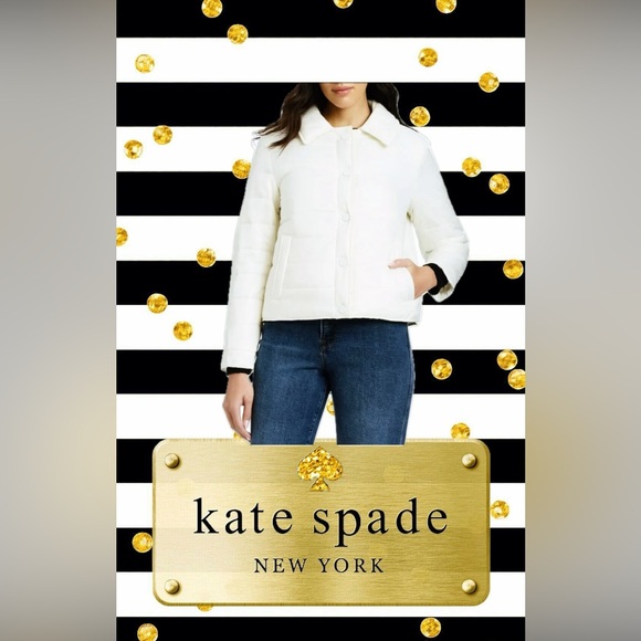 ✨NWT ♠️ kate spade New York Packable Water Resistant Quilted Jacket - XL